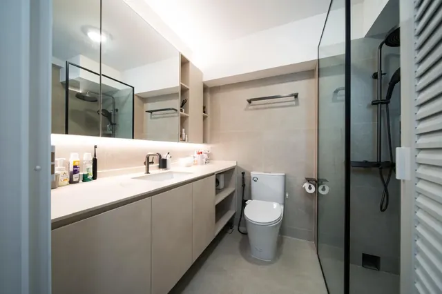 Completed Project Direct home, bathroom view